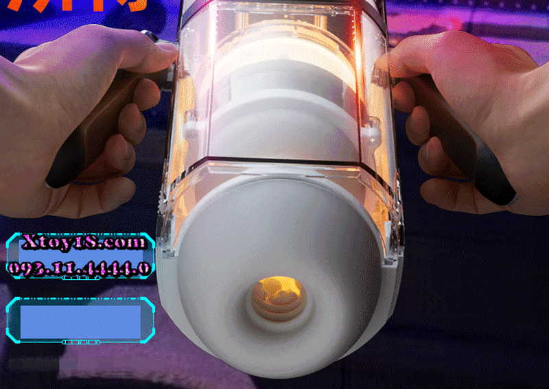 Máy Thủ Dâm JIYU Tự Động Siêu Mạnh Thụt Rung Mút Co Bóp