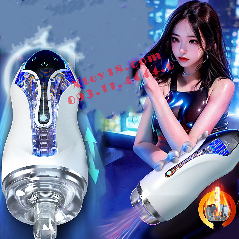 Small Universe cao cấp máy thủ dâm rung mút co bóp phát âm nhiệt