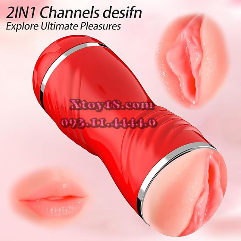 Âm Đạo Giả Ngụy Trang JIUAI 2 Đầu Rung