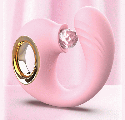 Trứng Rung Cao Cấp GC Dolphin 2 Đầu: Rung - Liếm