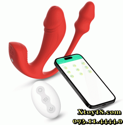 Trứng Rung YIYI Cao Cấp 2 Đầu Rung - Điều Khiển Từ Xa - APP
